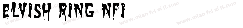 ELvish Ring NFI字体转换